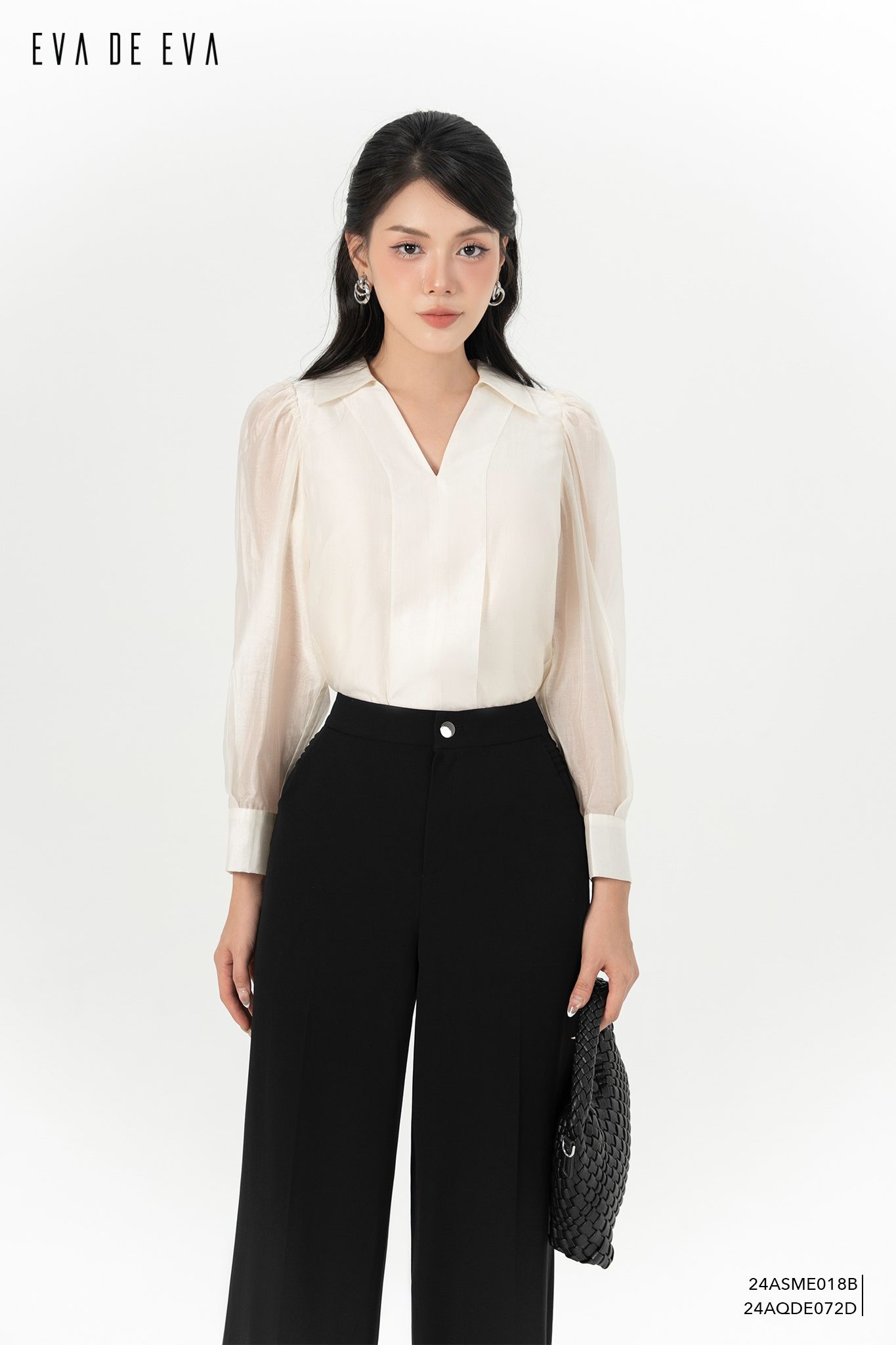  Quần dài, Ống suông 24AQDE072D 