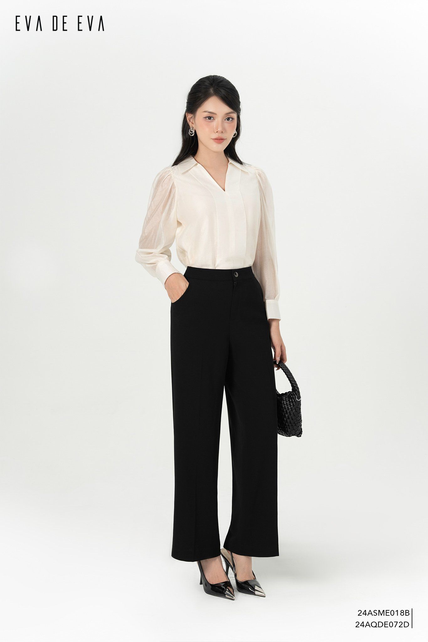  Quần dài, Ống suông 24AQDE072D 