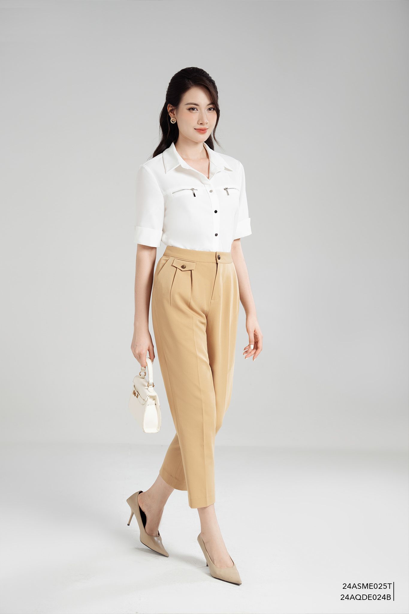  Quần lửng, Baggy 24AQDE024B 