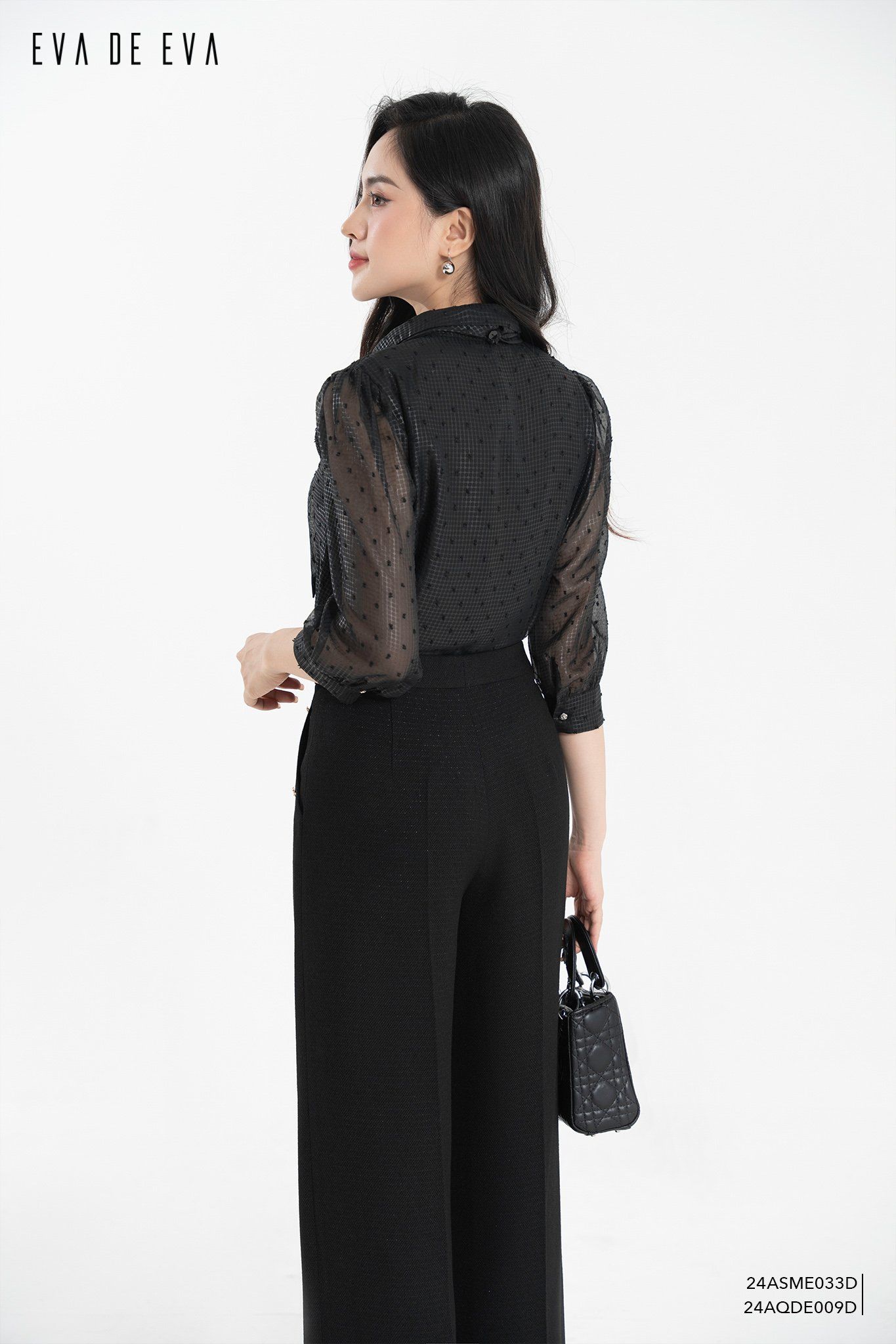  Quần dài, Ống suông 24AQDE009D 