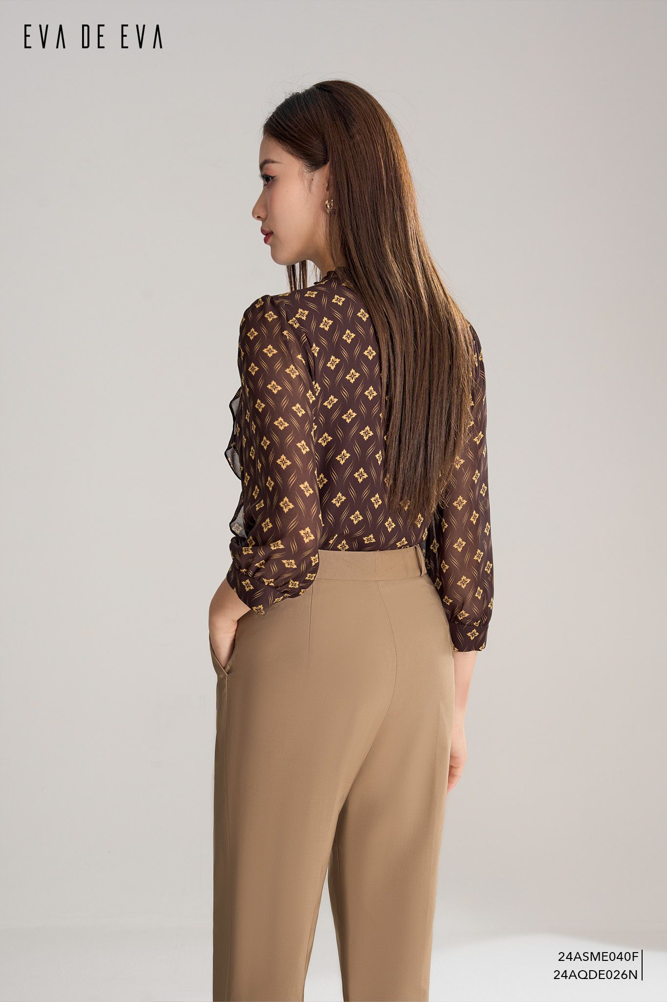  Quần lửng, Baggy 24AQDE026N 