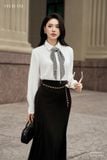  Sơ mi tay dài, Dáng sơ vin 24ASME078T 