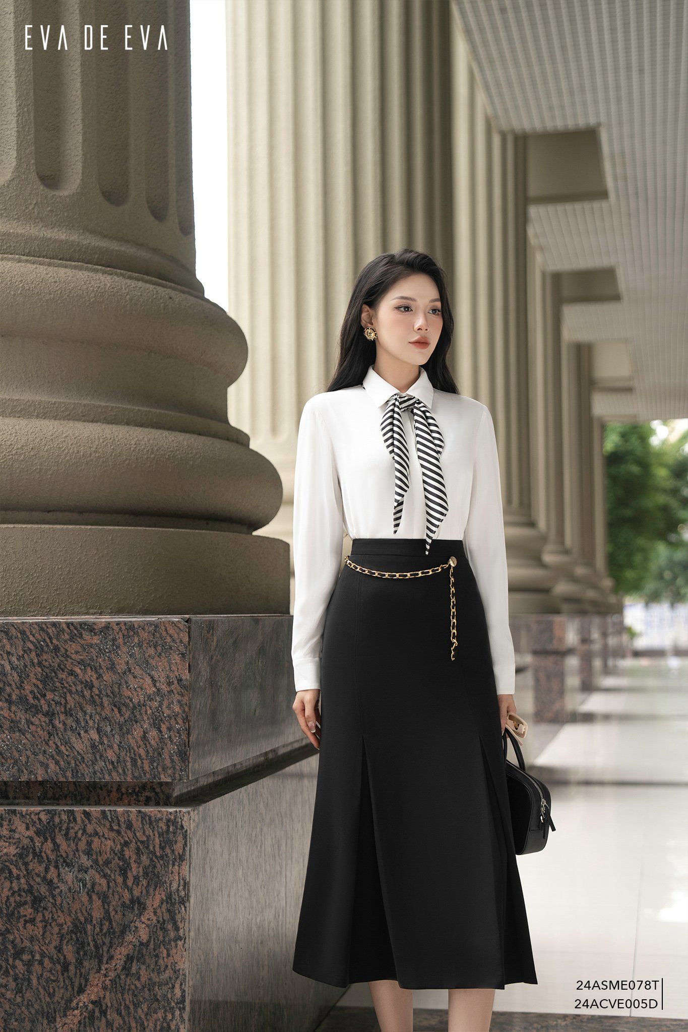  Sơ mi tay dài, Dáng sơ vin 24ASME078T 