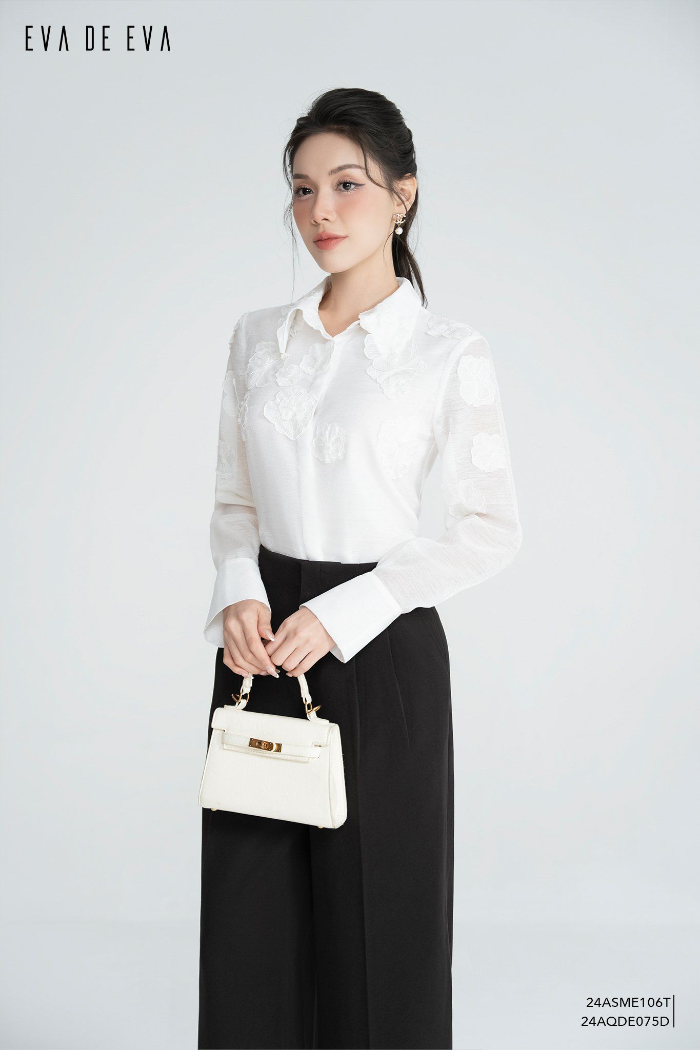  Quần dài, Ống suông 24AQDE075D 