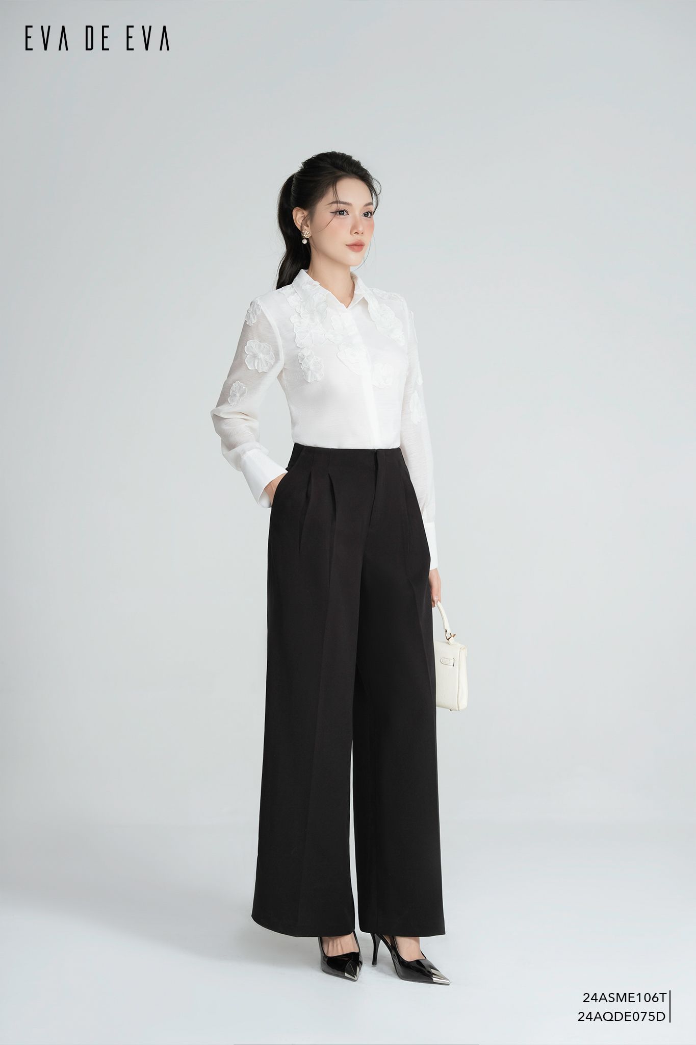  Quần dài, Ống suông 24AQDE075D 
