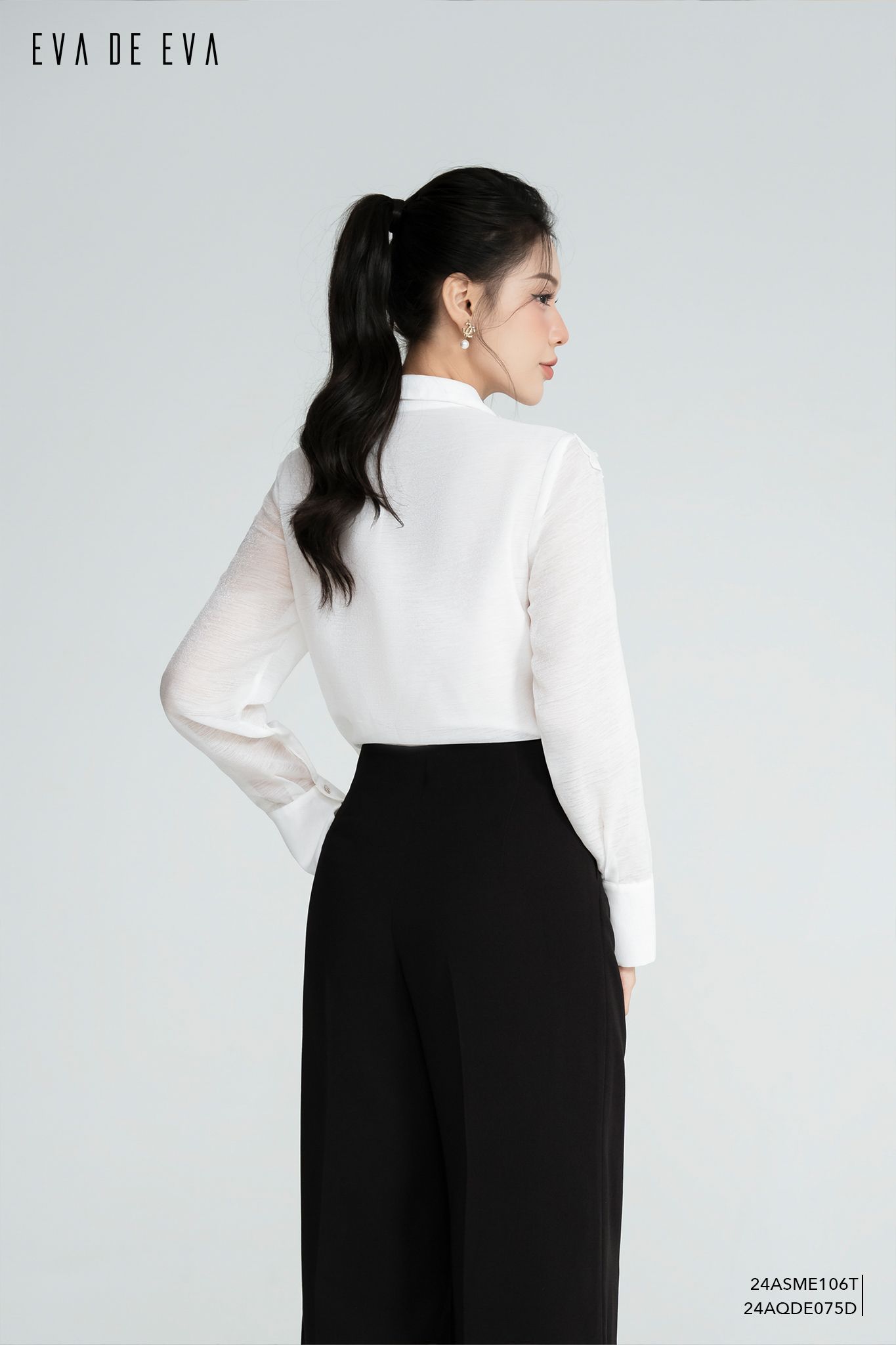 Quần dài, Ống suông 24AQDE075D 