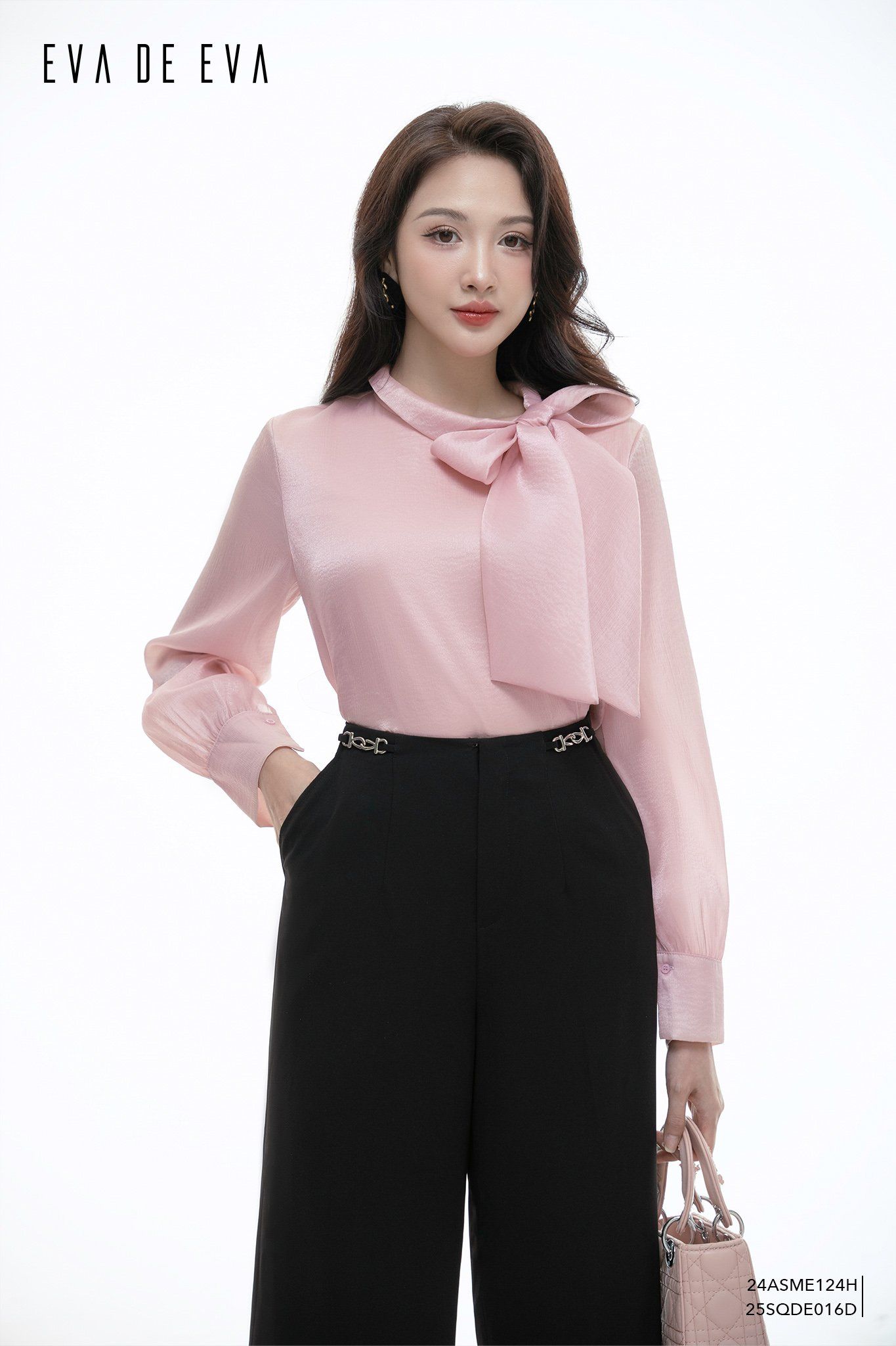  Quần dài, Ống suông 25SQDE016D 