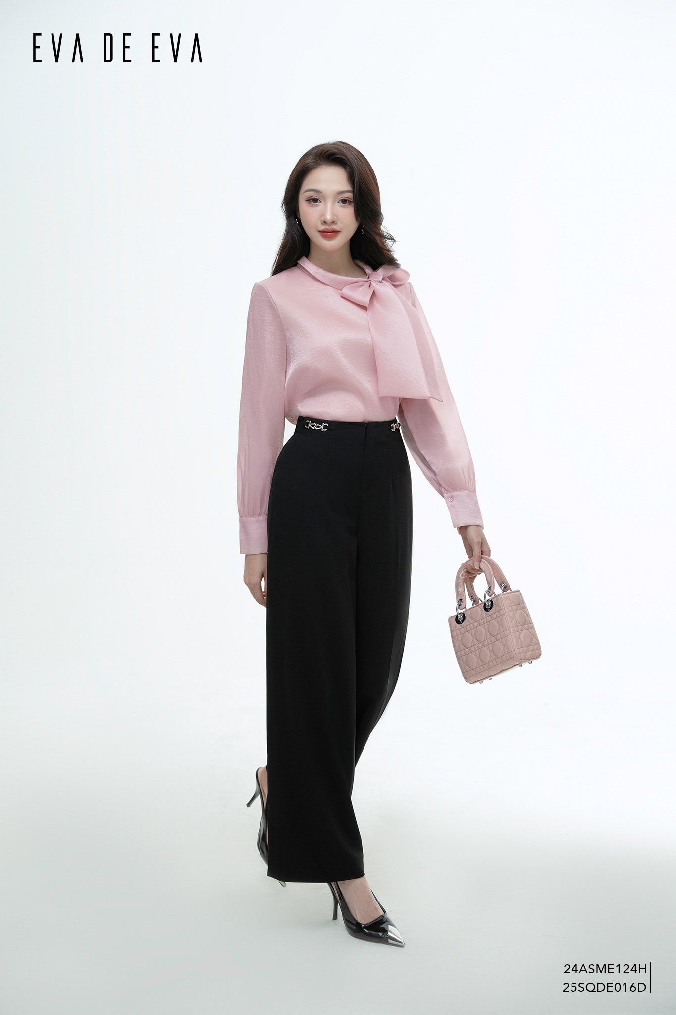  Quần dài, Ống suông 25SQDE016D 