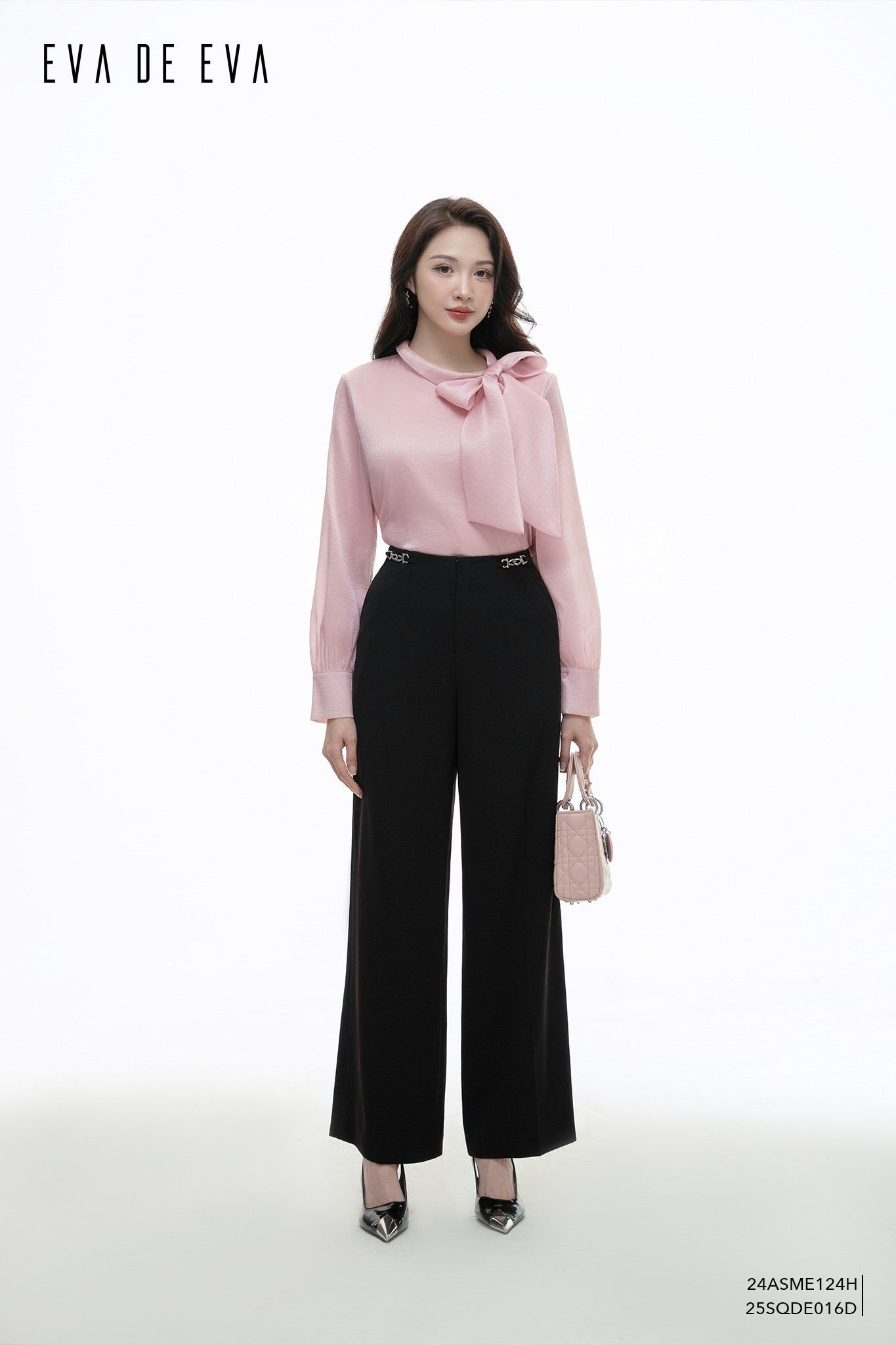  Quần dài, Ống suông 25SQDE016D 