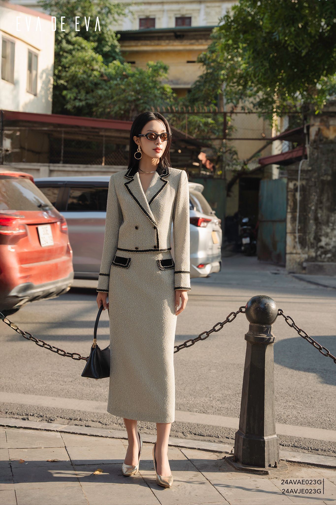  Áo vest trong bộ Vest-Váy,  24AVAE023G 
