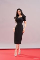 Đầm tay ngắn, Dáng ôm 24SDKE076D 