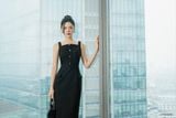  Đầm tay ngắn, Dáng ôm 24SDKE080D 