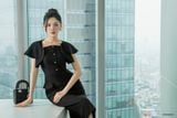  Đầm tay ngắn, Dáng ôm 24SDKE080D 