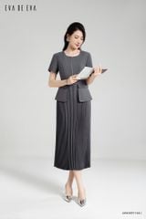  Đầm tay ngắn, Dáng thắt eo 24SDKE116G 
