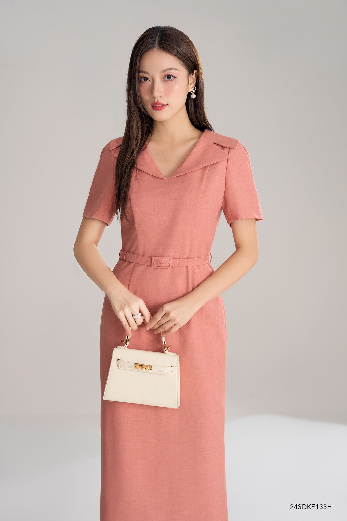  Đầm tay ngắn, Dáng ôm 24SDKE133H 