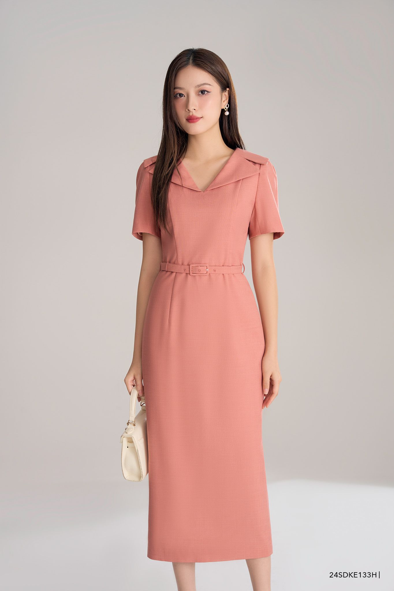  Đầm tay ngắn, Dáng ôm 24SDKE133H 