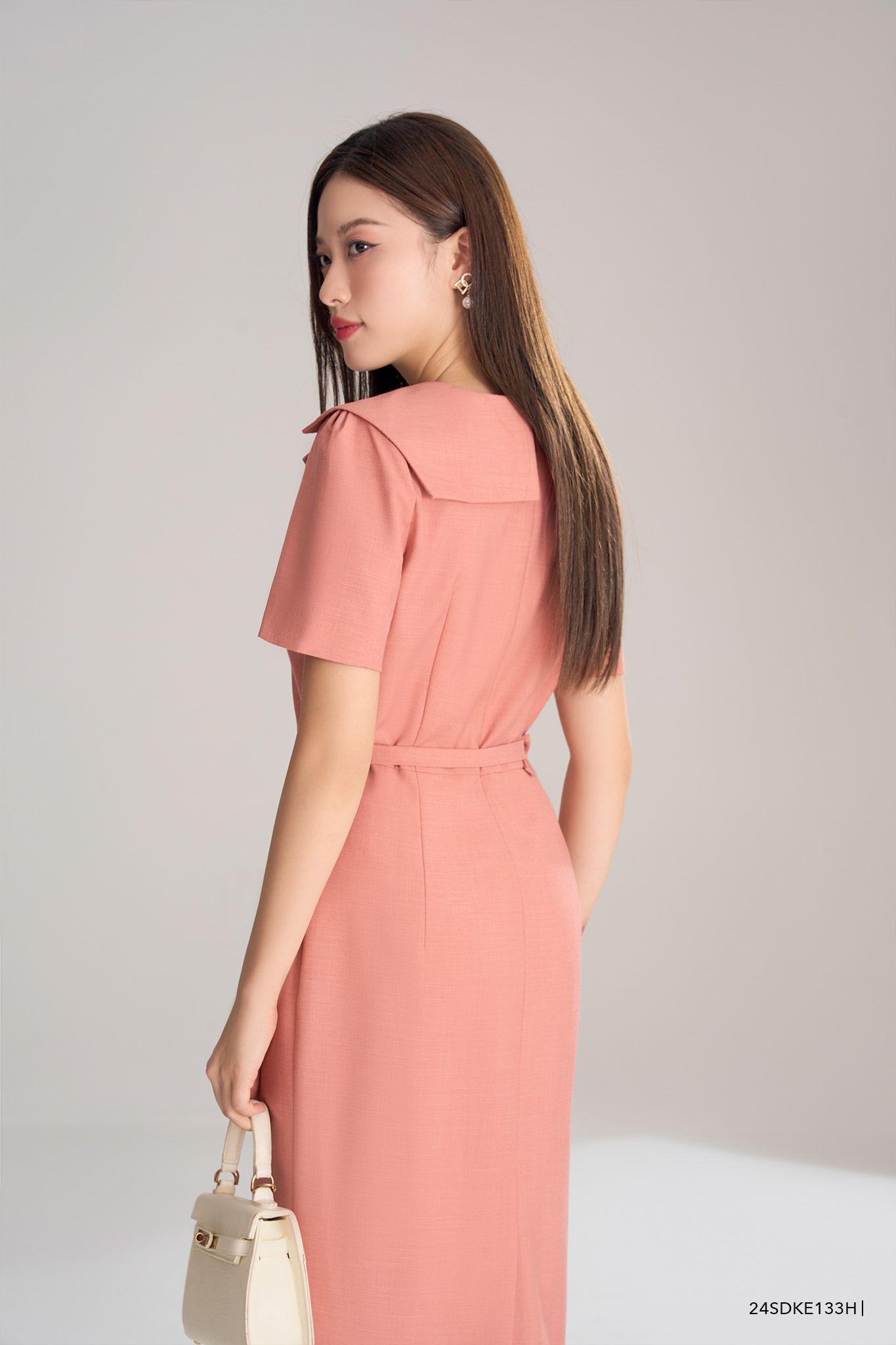  Đầm tay ngắn, Dáng ôm 24SDKE133H 