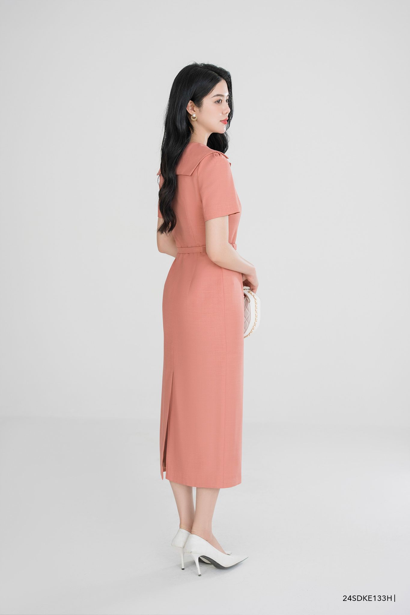  Đầm tay ngắn, Dáng ôm 24SDKE133H 