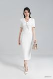  Đầm tay ngắn, Dáng ôm 24SDKE173T 