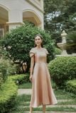  Đầm tay ngắn, Dáng thắt eo 24SDKE315H 