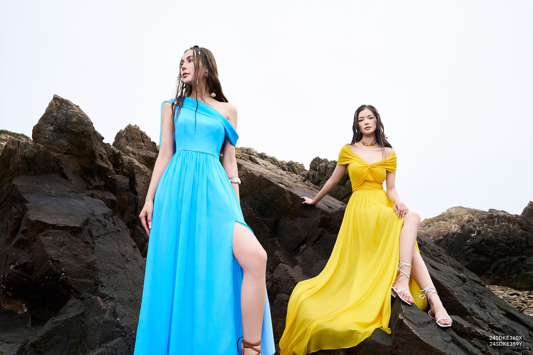  Đầm maxi, 24SDKE359Y 