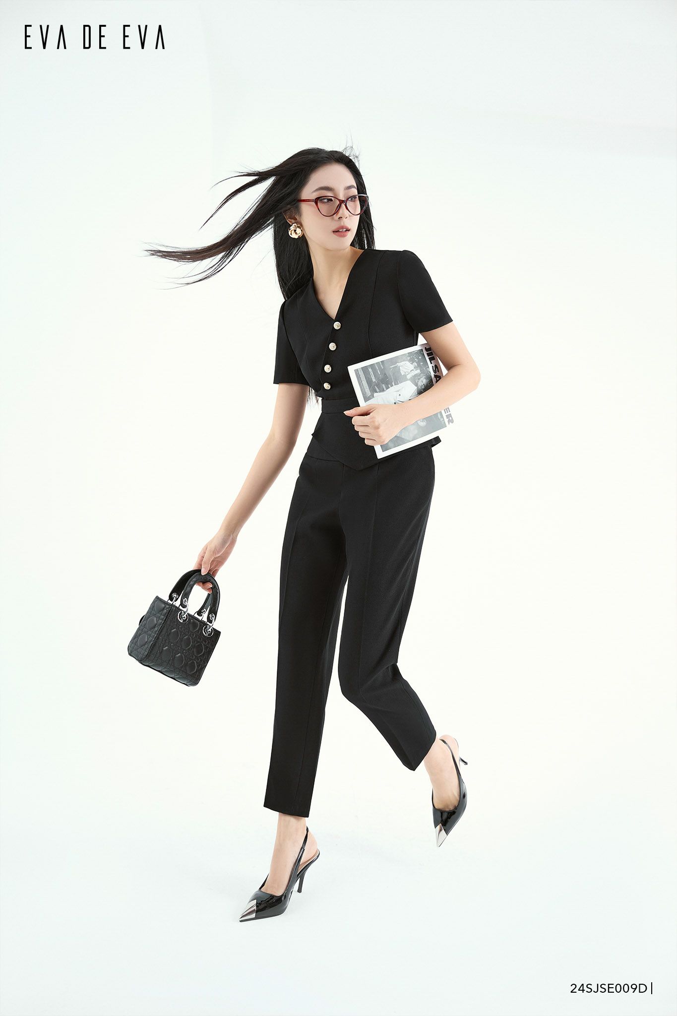  Jumpsuit dài, 24SJSE009D 