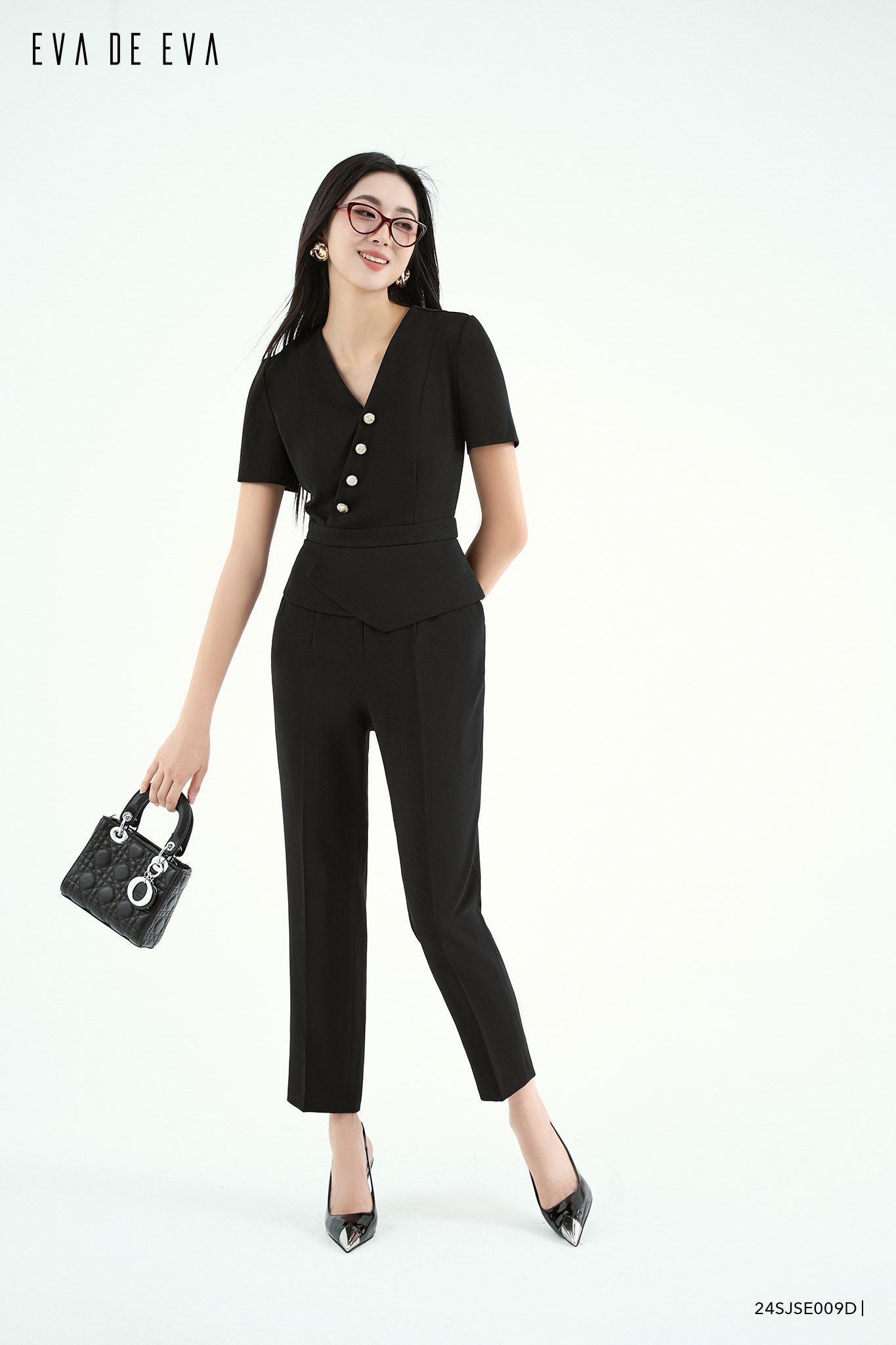  Jumpsuit dài, 24SJSE009D 