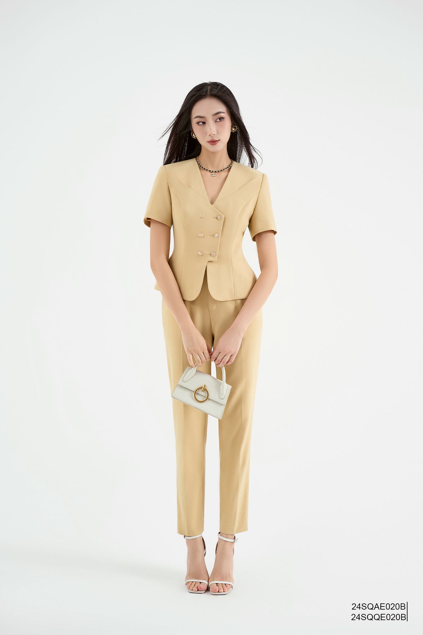  Quần trong bộ Vest-Quần, 24SQQE020B 