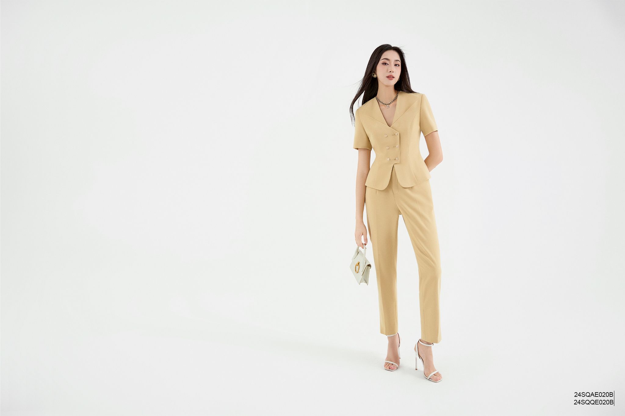  Quần trong bộ Vest-Quần, 24SQQE020B 