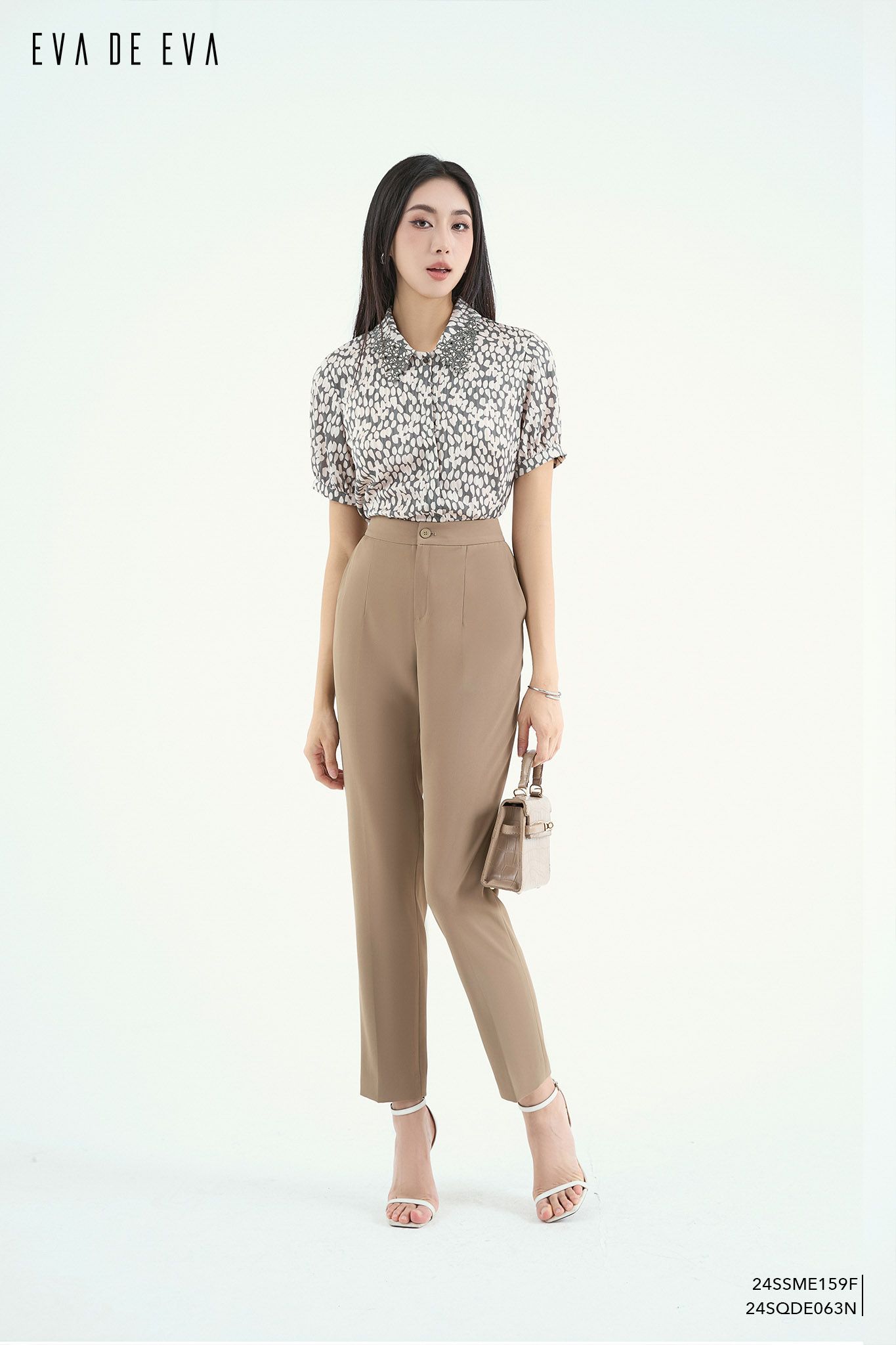 Quần lửng, Baggy 24SQDE063N 