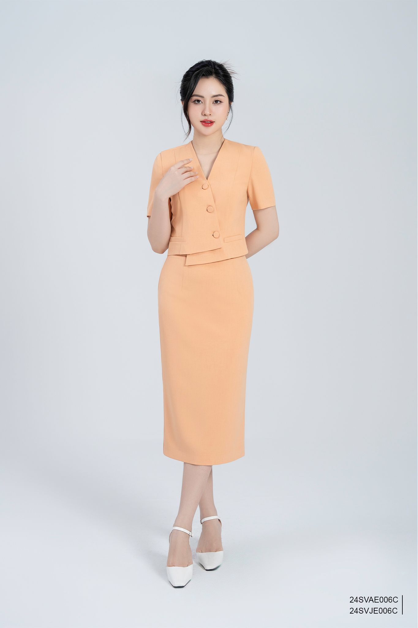  Váy trong bộ Vest-Váy, 24SVJE006C 
