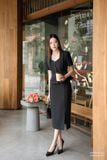  Áo vest trong bộ Vest-Váy, 24SVAE007D 