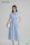  Đầm tay ngắn, Dáng thắt eo 25ADKE006K 