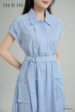 Đầm tay ngắn, Dáng thắt eo 25ADKE006K 