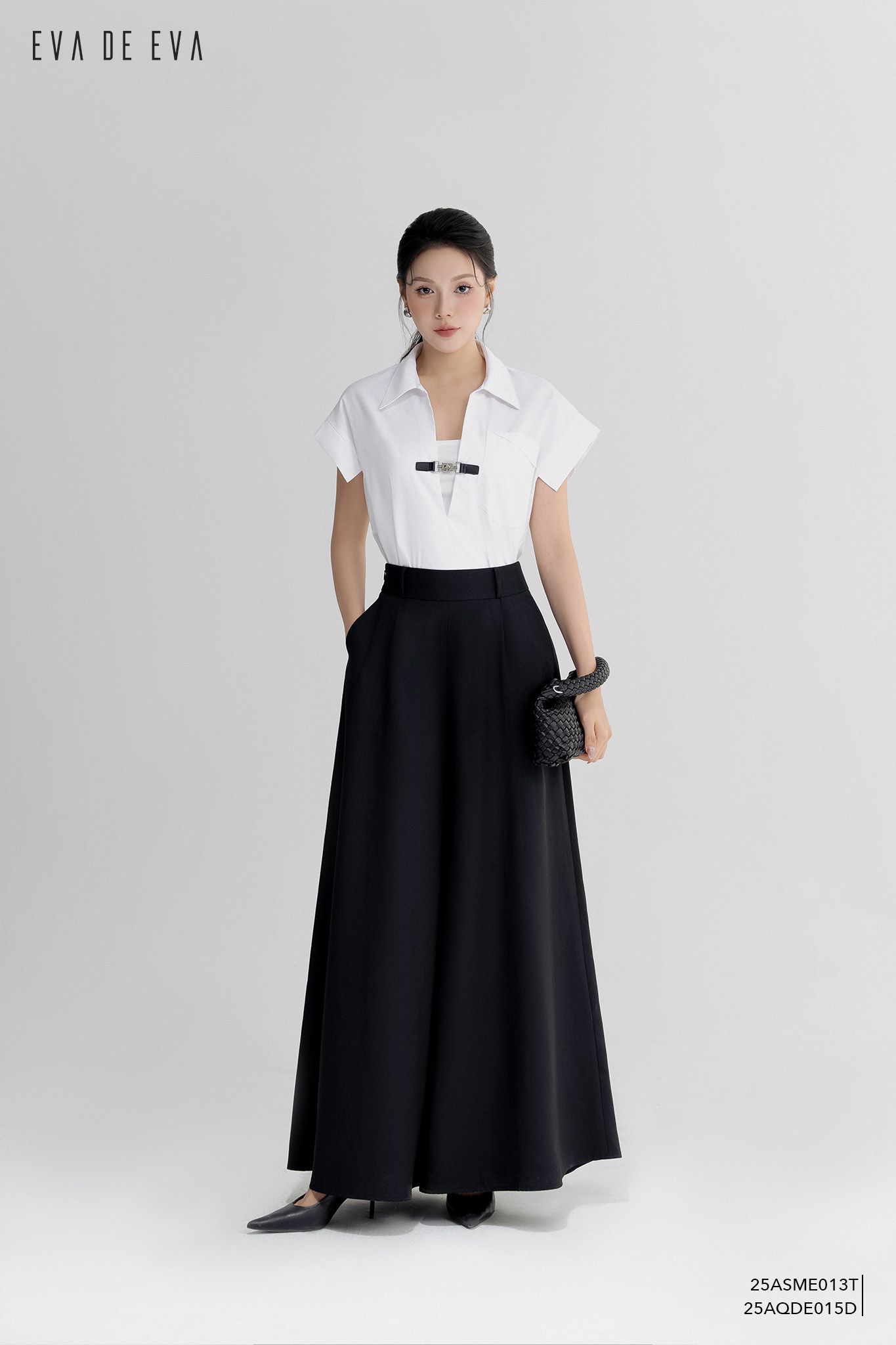  Quần dài, Ống suông 25AQDE015D 