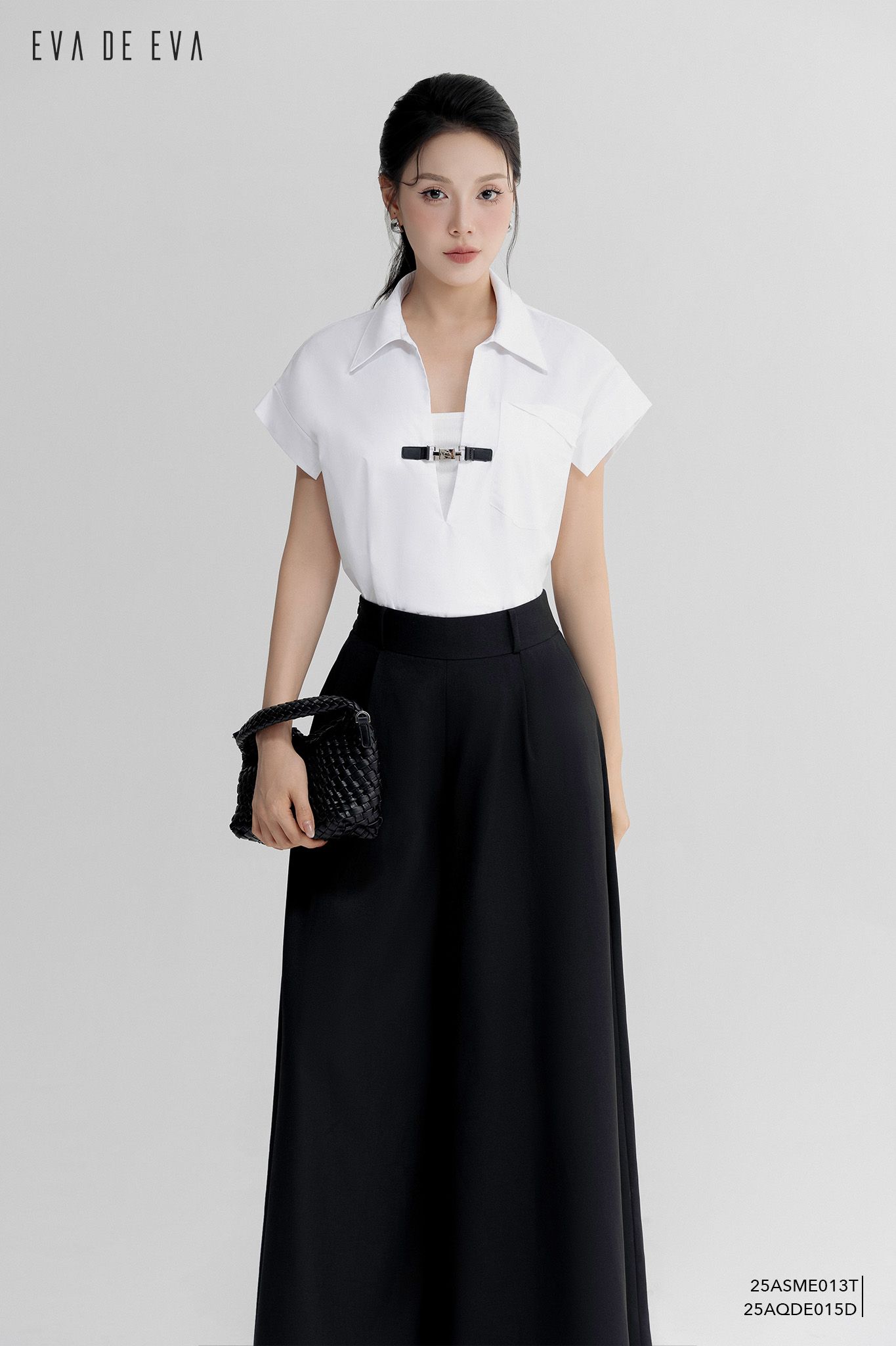  Quần dài, Ống suông 25AQDE015D 