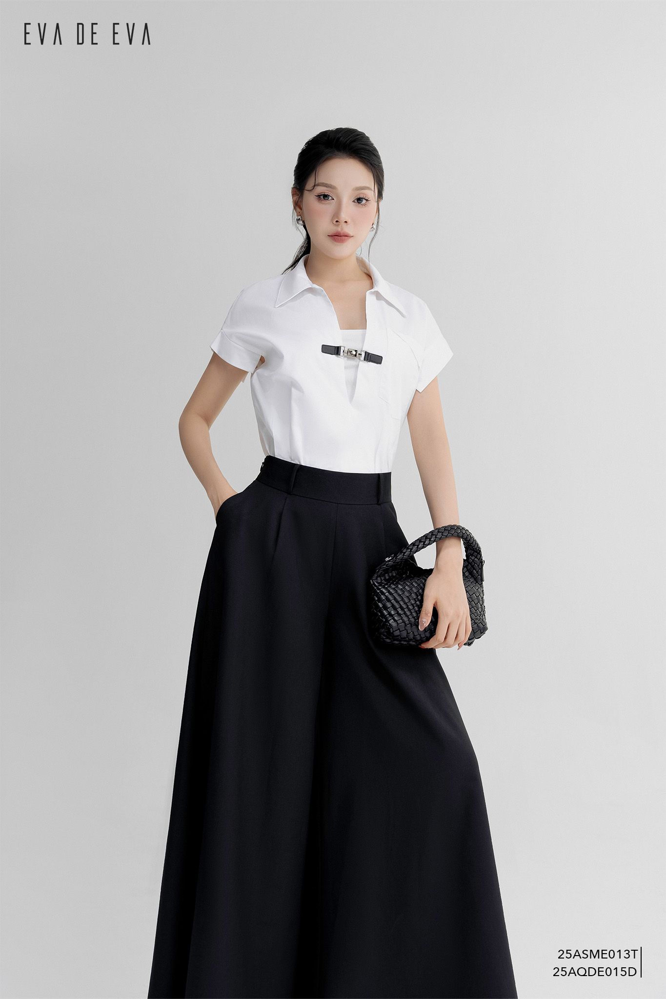  Quần dài, Ống suông 25AQDE015D 