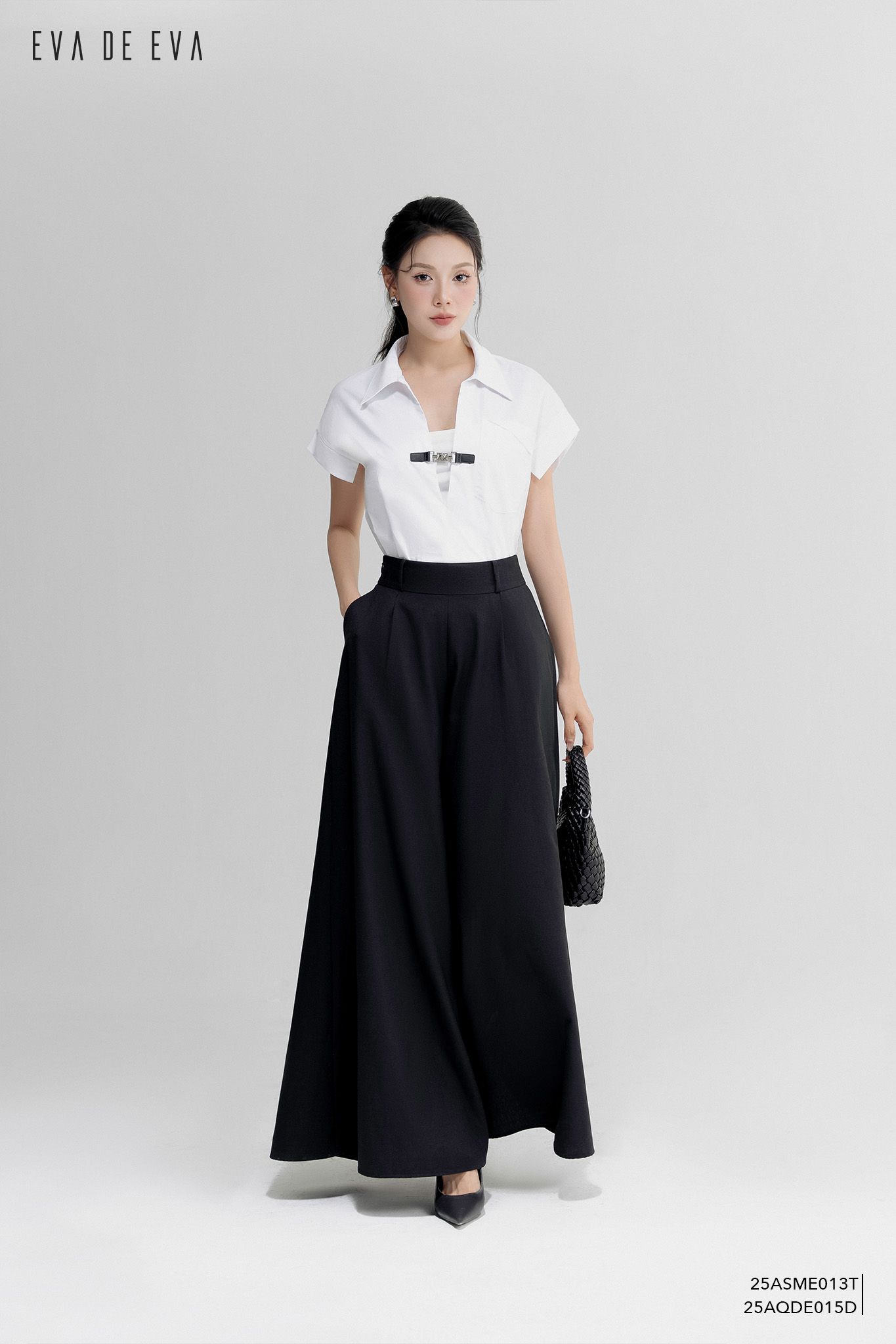 Quần dài, Ống suông 25AQDE015D 