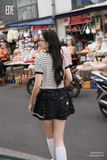  Áo len ngắn tay,  25SALC001K 