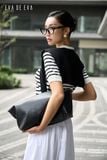  Áo len ngắn tay,  25SALE001R đi kèm 25SKQE002R 