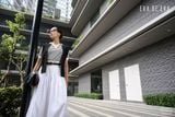  Áo len ngắn tay,  25SALE001R đi kèm 25SKQE002R 
