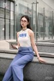  Quần dài, Ống suông 25SQDE022X 