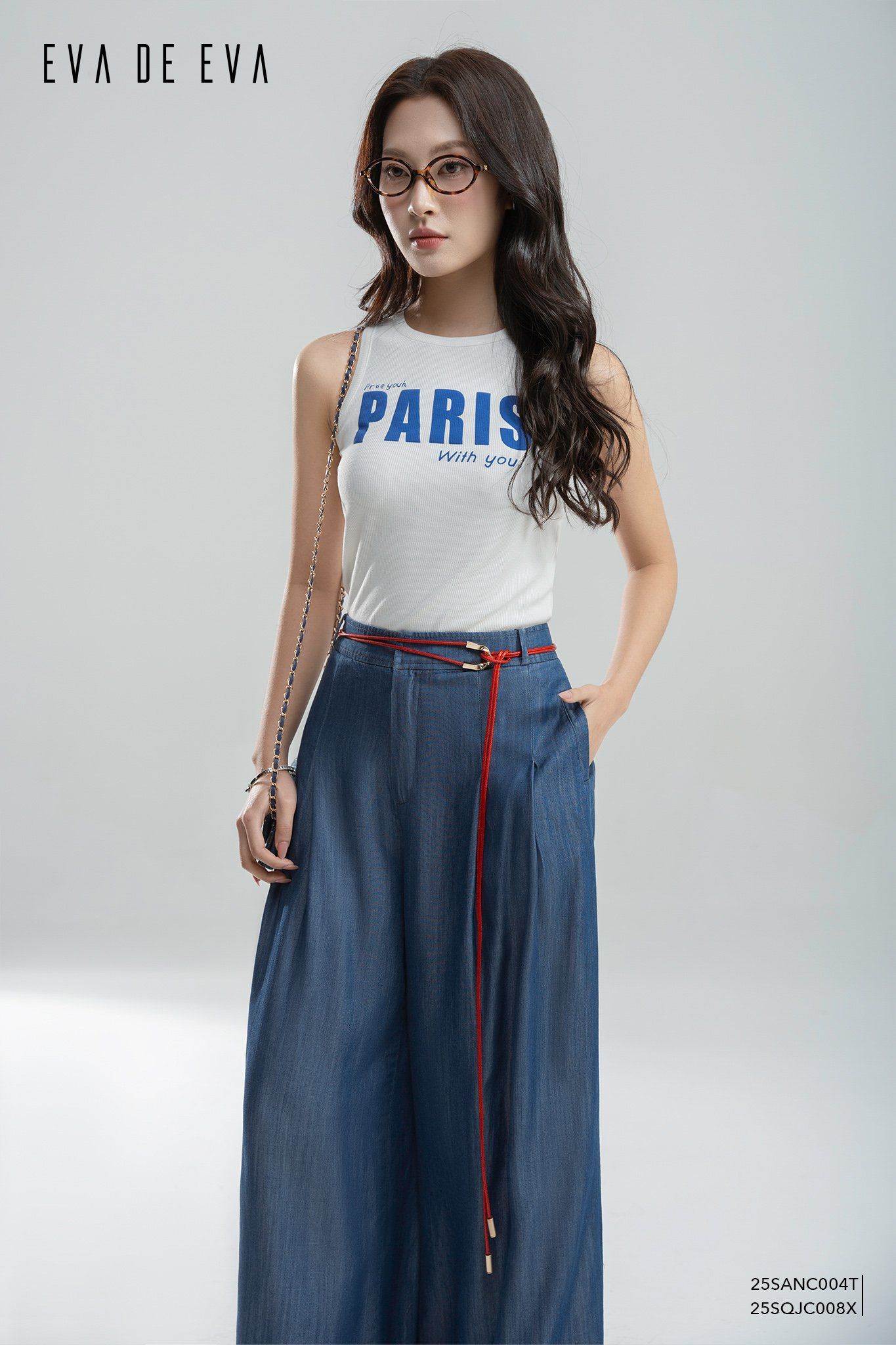  Quần dài, Ống suông 25SQJC008X 