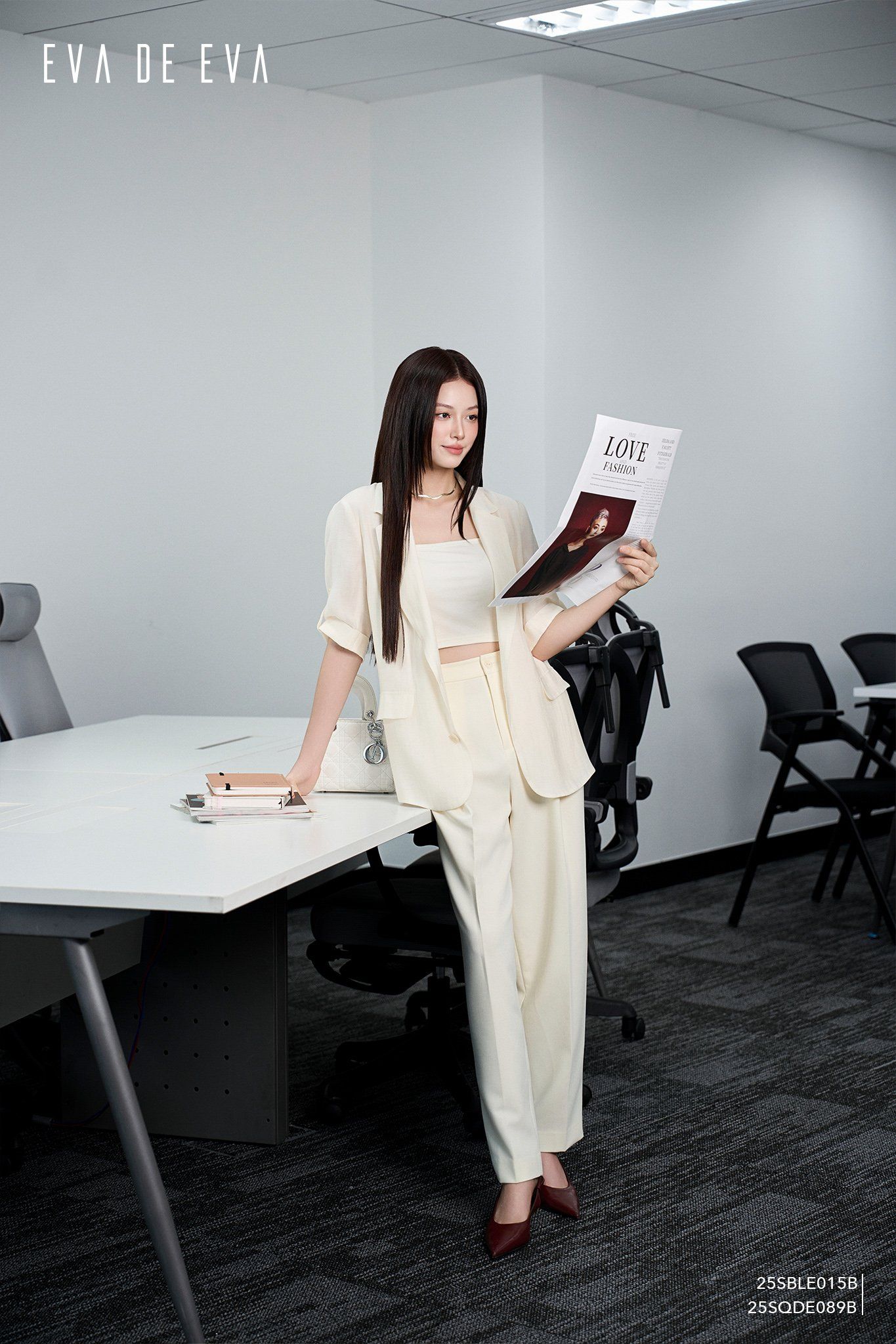  Quần lửng, Ống đứng 25SQDE089B 