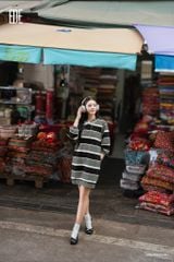  Đầm tay lỡ,  25SDKC011K 
