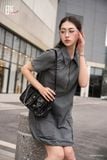  Đầm tay ngắn,  25SDKC015G 