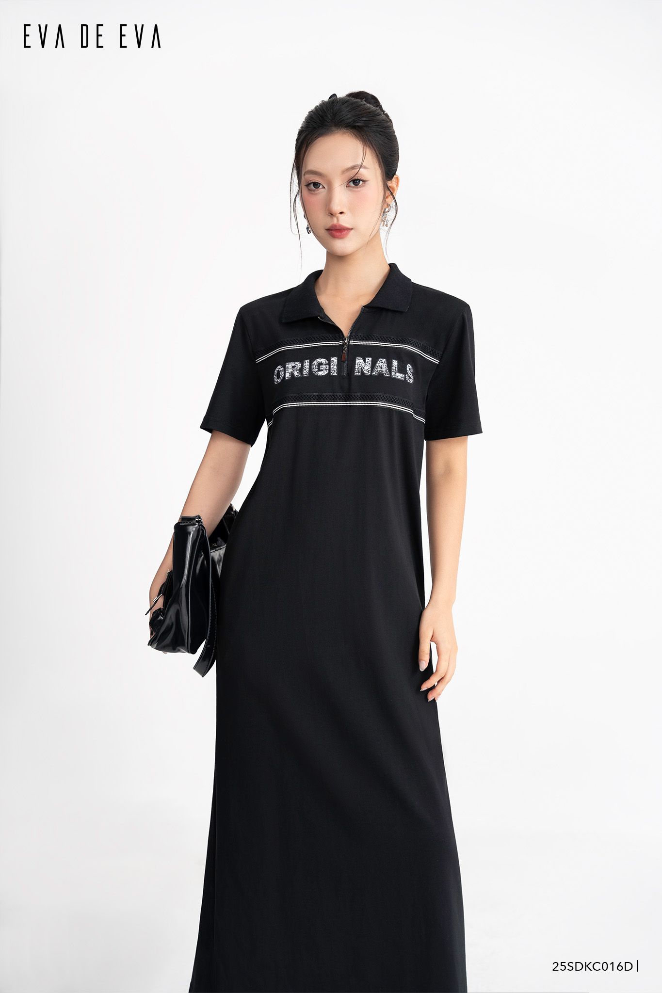  Đầm tay ngắn,  25SDKC016D 