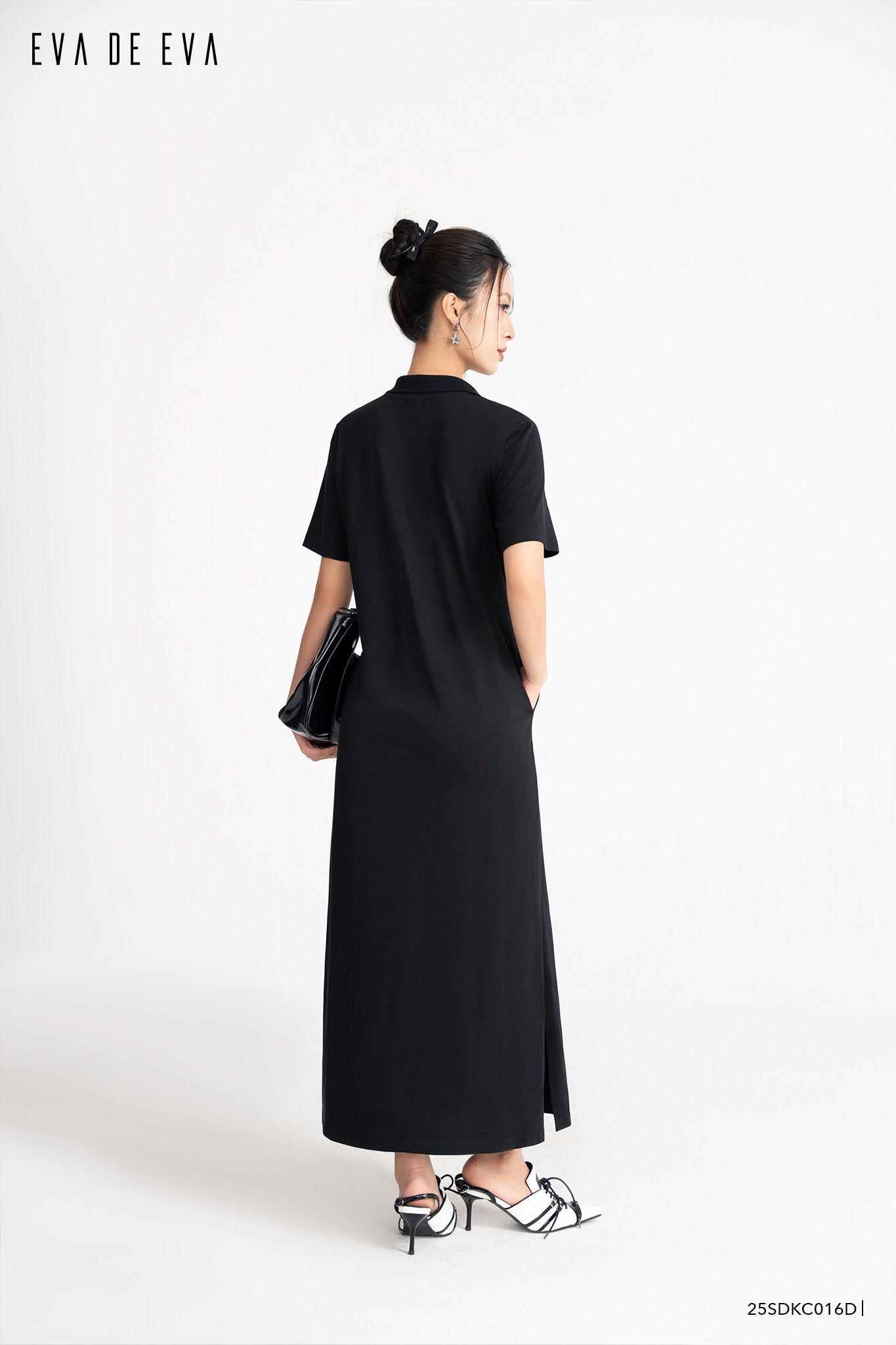  Đầm tay ngắn,  25SDKC016D 