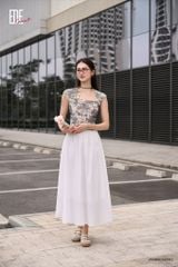  Đầm tay ngắn,  25SDKC023O 