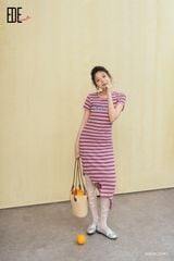  Đầm tay ngắn, Dáng ôm 25SDKC037K 